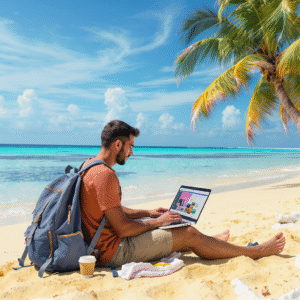 découvrez comment devenir un nomade digital, alliant travail et exploration à travers le monde. apprenez à conjuguer votre carrière avec vos passions de voyage et vivez une expérience professionnelle enrichissante, où que vous soyez.