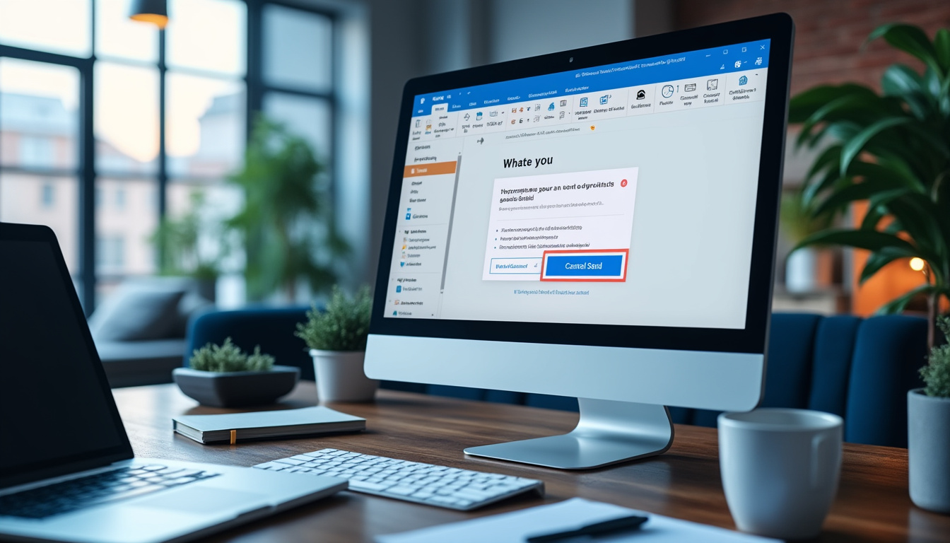 découvrez comment annuler l'envoi d'un e-mail dans outlook grâce à la fonction de rappel de mails. suivez notre guide étape par étape pour retirer un message envoyé par erreur et éviter les maladresses.