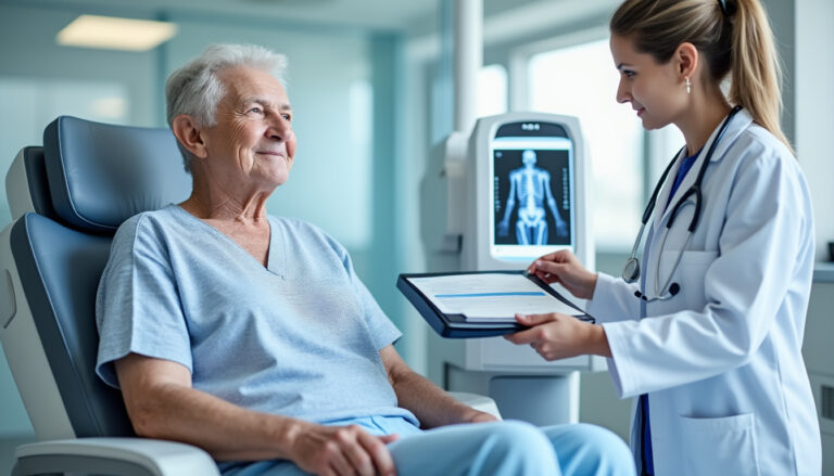 analyse de l'impact du forfait de dépistage spécifique de l'ostéoporose dans les contrats d'assurance santé pour les seniors, visant à améliorer la prévention et la prise en charge de cette maladie.