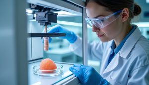 découvrez comment le bioprinting permet de créer des modèles de peau et d’organes, ses applications concrètes et les défis de cette technologie.